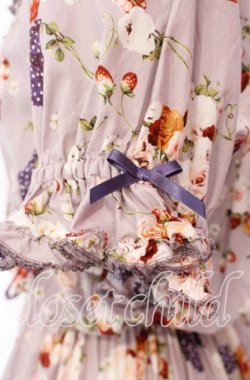 画像4: PINK HOUSE / リボンブーケプリントミディワンピース  ラベンダー O-25-11-18-017-LO-OP-OW-OS