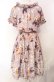 画像5: PINK HOUSE / リボンブーケプリントミディワンピース  ラベンダー O-25-11-18-017-LO-OP-OW-OS (5)