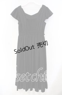 画像3: axes femme POETIQUE / ストロベリー刺繍ワンピース M クロ O-25-11-18-002-AX-OP-OW-OS