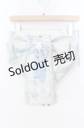 Qutie Frash / 花魁帯コルセット  サックス O-25-11-18-022-QU-TO-OW-ZT159