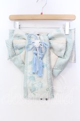 Qutie Frash / 花魁帯コルセット  サックス O-25-11-18-022-QU-TO-OW-OS