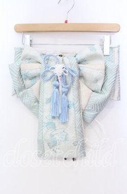 画像1: Qutie Frash / 花魁帯コルセット  サックス O-25-11-18-022-QU-TO-OW-OS