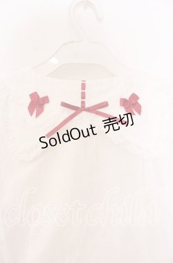 画像5: BABY,THE STARS SHINE BRIGHT / 小さな子猫の魔女さんブラウス  オフ白×えんじ O-25-11-18-023-BA-BL-OW-OS