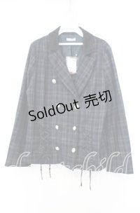 axes femme POETIQUE / Ｗレースアップテーラージャケット M グリーン O-25-11-18-026-AX-JA-OW-OS