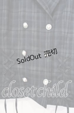 画像2: axes femme POETIQUE / Ｗレースアップテーラージャケット M グリーン O-25-11-18-026-AX-JA-OW-OS