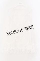 axes femme / ミドル丈ドットチュールガウン F  O-25-11-18-029-AX-TO-OW-OS