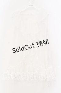 axes femme / ミドル丈ドットチュールガウン F  O-25-11-18-029-AX-TO-OW-OS