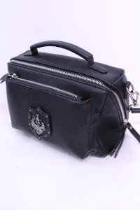 artherapie / カーラ ハンドショルダーバッグ  ブラック O-25-11-20-1035-GO-BG-IG-ZT308