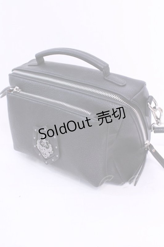 画像1: artherapie / カーラ ハンドショルダーバッグ  ブラック O-25-11-20-1035-GO-BG-IG-ZT308 (1)