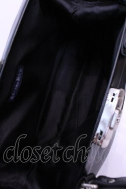 画像4: Moi-meme-Moitie / アイアンゲート2wayボストンバッグ  ブラック×ホワイト O-25-11-20-1037-MO-BG-IG-OS