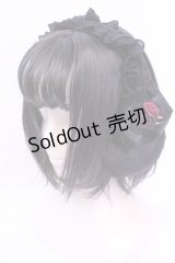 axes femme / ヘッドドレス風イヤーマフ  クロ O-25-11-20-1042-AX-ZA-OW-OS