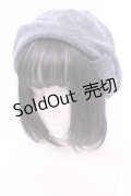 INGEBORG / アンゴラキャップ  グレー O-25-11-20-1044-LO-AC-IG-OS