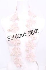 PINK HOUSE / フラワーストール  ピンク O-25-11-20-1047-LO-ZA-IG-OS