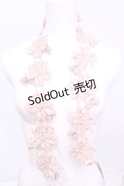 画像1: PINK HOUSE / フラワーストール  ピンク O-25-11-20-1047-LO-ZA-IG-OS