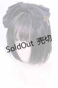 Summer Tales Boutique / Black Grosgrain Headbow Cross　カチューシャ  クロ O-25-11-20-1053-LO-AC-OW-OS
