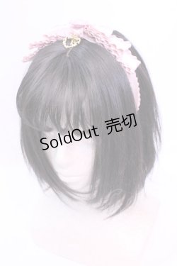 画像1: BABY,THE STARS SHINE BRIGHT / Little Lady Camelliaリボンカチューシャ  ピンク O-25-11-20-1055-BA-AC-OW-OS