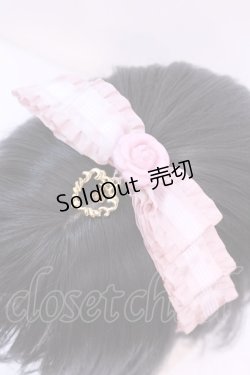 画像2: BABY,THE STARS SHINE BRIGHT / Little Lady Camelliaリボンカチューシャ  ピンク O-25-11-20-1055-BA-AC-OW-OS