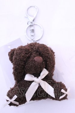 画像1: axes femme POETIQUE / 目かくしクマのキーチャーム  ブラウン O-25-11-20-1010-AX-ZA-OW-OS