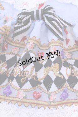 画像2: BABY,THE STARS SHINE BRIGHT / Alice in the Crystal Palace柄くみゃちゃんジャンパースカート  サックス O-25-11-20-1001-BA-ZA-OW-OS