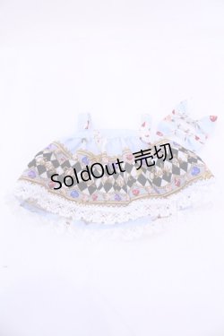画像3: BABY,THE STARS SHINE BRIGHT / Alice in the Crystal Palace柄くみゃちゃんジャンパースカート  サックス O-25-11-20-1001-BA-ZA-OW-OS