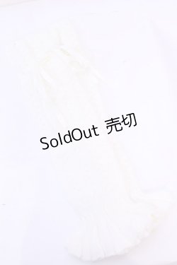 画像1: axes femme POETIQUE / 透かし編みルーズレッグカバー  キナリ O-25-11-20-1016-AX-ZA-OW-OS