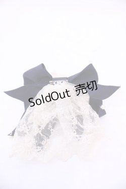 画像3: Innocent World / ローズコサージュパールジャボ  オフ×ネイビー O-25-11-20-1019-IW-AC-IG-OS