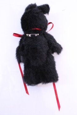 画像2: PINK HOUSE / うさぎさんぬいぐるみブローチ  クロ O-25-11-20-1020-LO-ZA-IG-OS