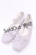 axes femme POETIQUE / ローヒールスクエアパンプス Ｍ ラベンダー O-25-11-20-1024-AX-SH-IG-ZTK002