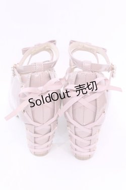 画像4: axes femme / エナメルレースアップパンプス Ｌ ピンク O-25-11-20-1025-AX-SH-IG-OS