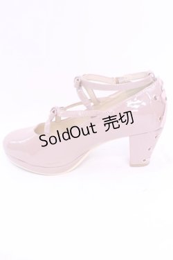 画像5: axes femme / エナメルレースアップパンプス Ｌ ピンク O-25-11-20-1025-AX-SH-IG-OS