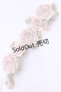 PINK HOUSE / リストレット  ピンク×シロリボン O-25-11-20-1003-LO-AC-IG-OS