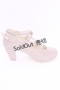 画像7: axes femme / エナメルレースアップパンプス Ｌ ピンク O-25-11-20-1025-AX-SH-IG-OS
