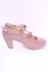 画像7: axes femme / エナメルレースアップパンプス Ｌ ピンク O-25-11-20-1025-AX-SH-IG-OS (7)