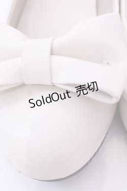 画像3: axes femme kawaii / ローヒールリボンパンプス Ｌ アイボリー O-25-11-20-1026-AX-SH-IG-ZT1123Q