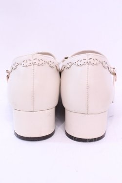 画像4: axes femme kawaii / ローヒールリボンパンプス Ｌ アイボリー O-25-11-20-1026-AX-SH-IG-OS