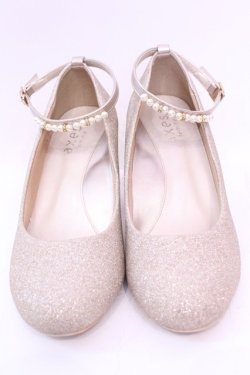 画像2: axes femme / ラメグリッターパンプス Ｌ ベージュ O-25-11-20-1027-AX-SH-IG-OS