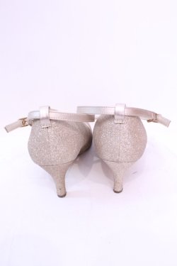 画像3: axes femme / ラメグリッターパンプス Ｌ ベージュ O-25-11-20-1027-AX-SH-IG-OS