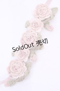 PINK HOUSE / リストレット  ピンク×ピンクリボ O-25-11-20-1004-LO-AC-IG-OS