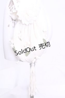 画像1: PINK HOUSE / ニットポシェット  オフ O-25-11-20-1030-LO-BG-IG-OS