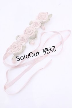 画像2: PINK HOUSE / リストレット  ピンク×ピンクリボ O-25-11-20-1004-LO-AC-IG-OS