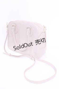 画像3: Maison de FLEUR / モノグラムトラペゾイドバッグ  ピンク O-25-11-20-1033-LO-BG-OW-OS