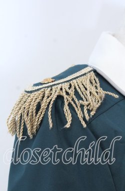 画像3: Amavel / Royal Palace Fanfareミドル丈ワンピース  グリーン O-25-11-21-003-CA-OP-IG-OS