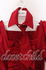 画像2: 【SALE】CATCOCOON / A Doll's House ブラウス(半袖) S レッド O-25-11-21-035-LO-BL-OW-ZT272 (2)