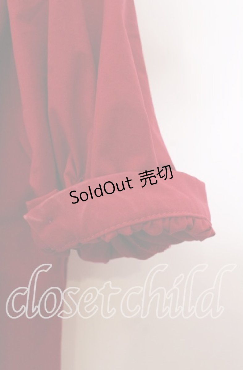 画像3: 【SALE】CATCOCOON / A Doll's House ブラウス(半袖) S レッド O-25-11-21-035-LO-BL-OW-ZT272 (3)