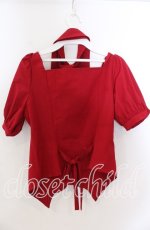 画像4: 【SALE】CATCOCOON / A Doll's House ブラウス(半袖) S レッド O-25-11-21-035-LO-BL-OW-ZT272 (4)