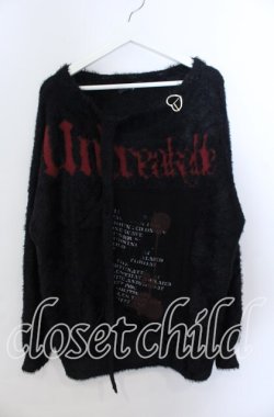 画像1: Cxxxxxl Girl / パッチシャギースウエット  ブラック O-25-11-21-036-LO-TO-OW-OS