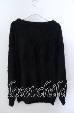 画像2: Cxxxxxl Girl / パッチシャギースウエット  ブラック O-25-11-21-036-LO-TO-OW-OS