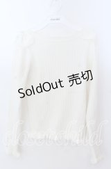 Secret Honey / テレコリブトップス  アイボリー O-25-11-21-037-CA-TO-IG-OS