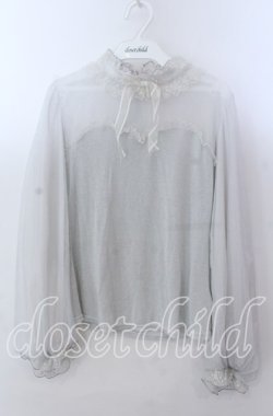 画像1: Angelic Pretty / おすましShinyタートルカットソー  グレー O-25-11-21-038-AP-TO-IG-OS