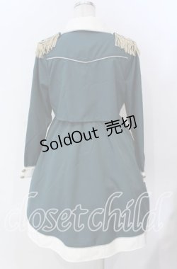 画像4: Amavel / Royal Palace Fanfareミドル丈ワンピース  グリーン O-25-11-21-003-CA-OP-IG-OS